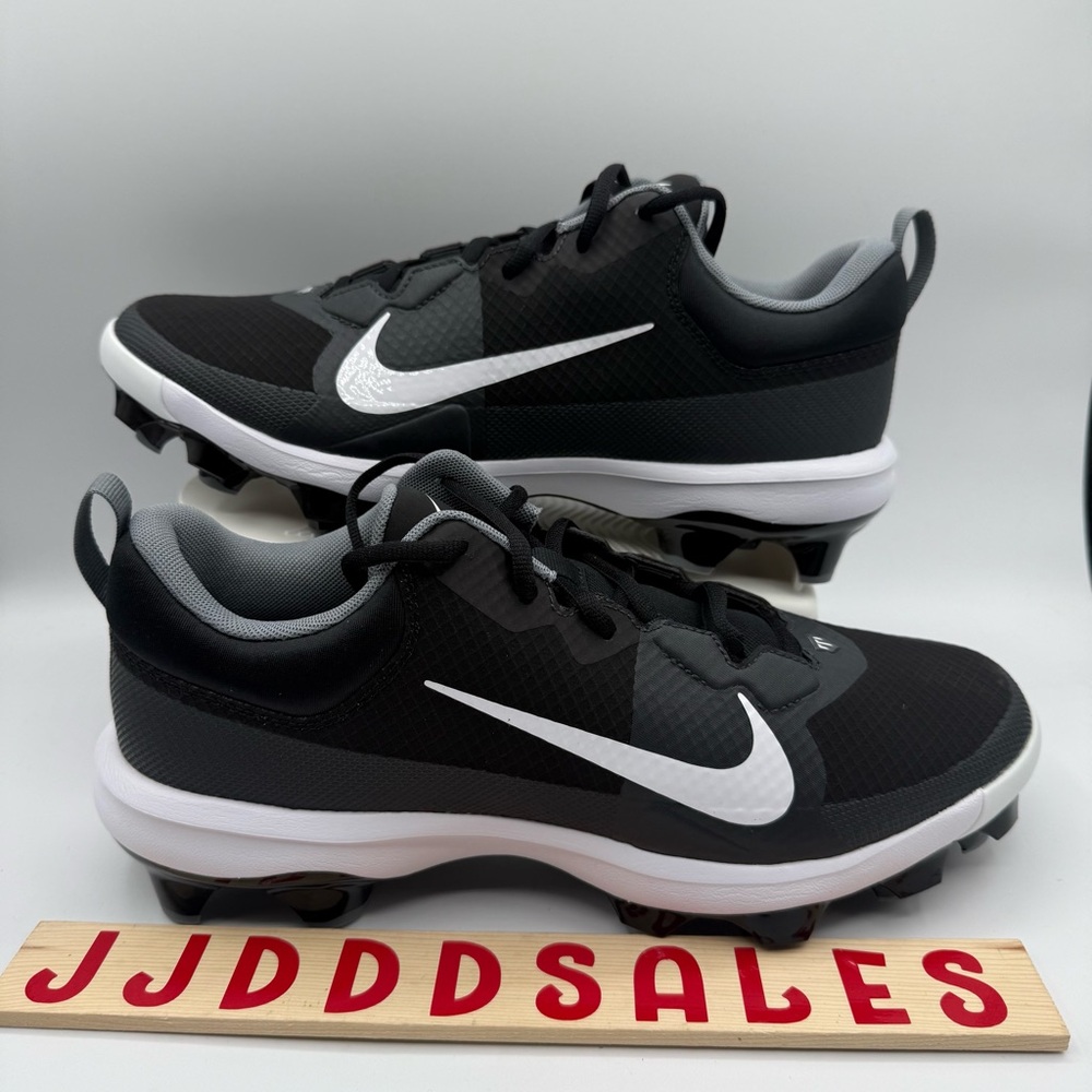 Nike Force Trout 9 Pro MCS Baseball Cleats Black White FB2908-001 Men’s Sizes